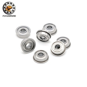 ตลับลูกปืนเม็ดกลมร่องลึกขนาดเล็ก Flyleopard MF83ZZ พร้อมหน้าแปลน ขนาด 3x8x3 มม. ทำจากเหล็กโครเมียม มาตรฐานเมตริก P0 - Product Image 2