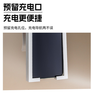 Car <b>Tablet</b> <b>Holder</b> Clip On Plastic Adjustable Portable Anti Shake For Car Mount White Pair - Product Image 3
