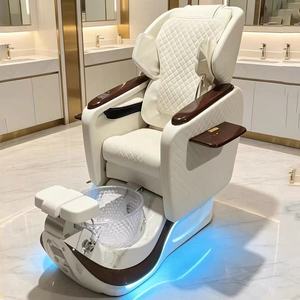 Sillón de Masaje Eléctrico para Salón de Uñas, con Función de Vaporización, para Manicura, Pedicura y Masaje de Pies - Product Image 4