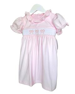 Senza tariffe m. M. Personalizzare i fiocchi di Coquette vestito <span class=keywords><strong>da</strong></span> bambine carine vestito <span class=keywords><strong>da</strong></span> bambino Smocked abito carino con volant sorella all'ingrosso vestiti per bambini - Product Image 1