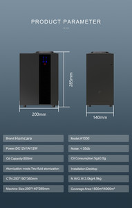 Sang Trọng Tinh Khiết Tinh Dầu Mùi Hương Máy Biểu Tượng Tùy Chỉnh Khuếch Tán Hương Thơm Ứng Dụng Điều Khiển Làm Mát Không Khí Điện Máy A1000 - Product Image 3