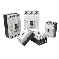 Disjoncteurs miniatures (MCCB) 250A AC 4 pôles 3 phases DC TP 400V 18KA Capacité de coupure Protection LSIG 50Hz Montage sur panneau