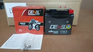 Batería de Motocicleta de 12V 8.6AH con CCA Extra Alto de <span class=keywords><strong>125CC</strong></span> 150CC, Precio de Fábrica para BMW Yamaha Honda Kawasaki TVS BMW PCX - Product Image 4