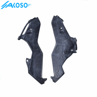 AKOSO R6 fibra de carbono Belly Pan motocicleta carbono inferior aceite Belly Pan Guard carenado para Yamaha R6 2017-2024 2023