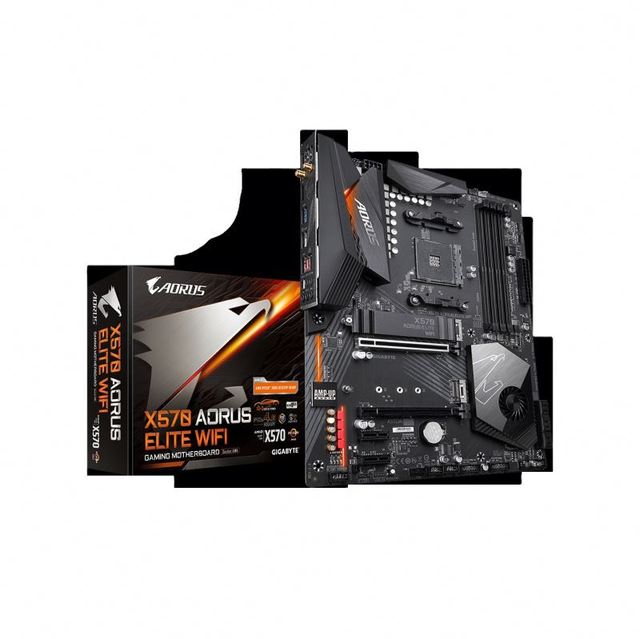 TOP & BEST SELLING GIGABYTE X570 AORUS ELITE WIFI X570 Motherboard WIFI6 and X570 Socket AM4 X570 AORUS ELITE WIFI