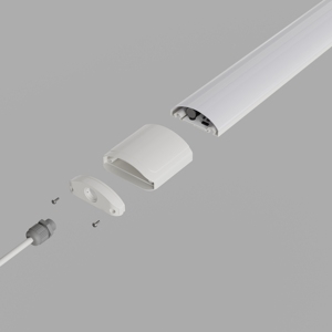 Led tri-bằng chứng ánh sáng lịch thi đấu 120LM/W IP65 IP66 không thấm nước LED Batten tuyến tính đèn PC + nhôm Tri bằng chứng ánh sáng nhà để xe kho - Product Image 5