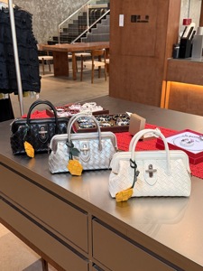 Borsa Mini Premium <span class=keywords><strong>Laura</strong></span> Time in PU Impermeabile Stile Ins con Manico Intrecciato e Tracolla Staccabile per Donna - Product Image 5