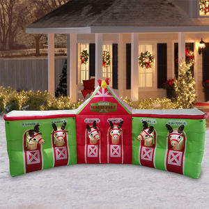 Décorations de vacances de Noël, Modèles gonflables avec lumières LED, Décorations d'ambiance festive - Product Image 5