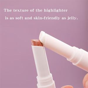 6 colores Mini Pastel Highlighter Pen Maquillaje Pigmento Jelly Eyeshadow Stick Etiqueta privada Glitter Highlighter Stick - Product Image 4