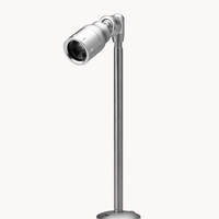 Projecteurs LED sur rail en aluminium rétractables 1W modernes pour bijouteries et galeries d'art