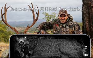 Kỹ thuật số hồng ngoại tầm nhìn ban đêm phạm vi với 6x Zoom quang 850nm IR Laser tầm nhìn ban đêm thiết bị nhiệt bằng một mắt cho săn bắn - Product Image 6