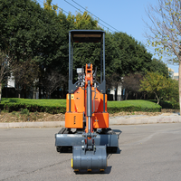 Chine Usine OEM Service Ferme Mini Pelle Multifonction 1 Tonne Mini Digger Maison Micro Bagger Petite Pelle 1000kg Vente