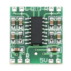 PAM8403 Modul Audio 5V Mini Class-d Papan Amplifier Digital LCD Chip Hijau Kualitas Suara PAM8403