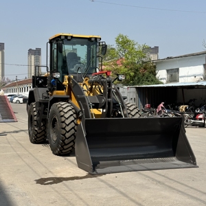 उच्च शक्ति वाले डीयूट्स/क्यूमिन इंजन 3000 किलोग्राम रेटेड लोड हाइड्रोलिक ट्रांसमिशन गियरबॉक्स के लिए <span class=keywords><strong>636</strong></span> फ्रंट व्हील लोडर - Product Image 4