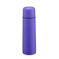 Bouteille d'eau à double paroi en acier inoxydable, 750ml 24h, contenant isolé sous vide, pour le sport, pour le camping