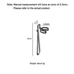 คลิปหนีบ<span class=keywords><strong>ปากกา</strong></span>โลหะอุปกรณ์เสริมไฟฉายไฟฉายไฟฉายไฟฉายปรับได้ตามต้องการ - Product Image 2