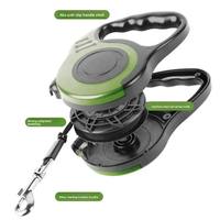 Laisse rétractable automatique pour chien avec rubans pour chats et chiens - Petites/Moyennes/Grandes tailles - Accessoires pour promener les chiens