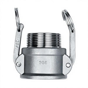 Raccords de tuyauterie en acier inoxydable 304, filetage extérieur, connecteur de tuyauterie résistant à la corrosion, type B, union de tuyauterie - Product Image 1