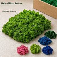 Mousse de fleurs préservées UKIQUEEN pour mur végétal intérieur, décoration de maison et de bureau, mousse décorative en plusieurs couleurs