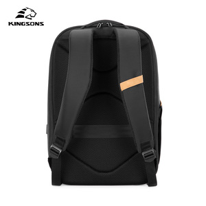 Laptop <b>Backpack</b> 15.6 Inch Computer Interlayer Lightweight Unisex <b>Black</b> Everyday Commuting Bag - Product Image 2
