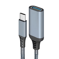 Câble adaptateur USB-C vers USB-A 3.0 femelle, convertisseur de câble OTG haute vitesse 5 Gbps pour ordinateurs portables, tablettes et téléphones