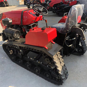 Mini cultivadora de cadenas Gulit Ride On de 18-24Hp y 700-900Kg para labranza de tierras agrícolas, arrozales y terrenos con colinas. - Product Image 1