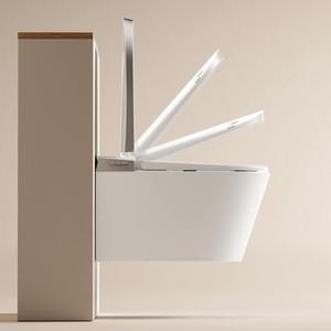 Nouvelle Conception <span class=keywords><strong>Toilette</strong></span> Intelligente Murale à Détection Automatique et Auto-Nettoyante avec Chasse d'<span class=keywords><strong>Eau</strong></span> Automatique pour Salle <span class=keywords><strong>de</strong></span> Bain - Product Image 3