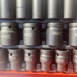 1/2 In Air <b>Impact</b> <b>Socket</b> Set 35Pcs Chromium Vanadium Steel For Auto And Machine Repair - Product Image 2