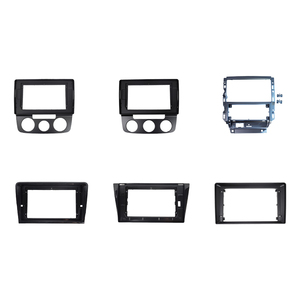 Panneau de réparation automobile <span class=keywords><strong>2</strong></span> <span class=keywords><strong>Din</strong></span> en gros pour VOLKSWAGEN Bora DVD stéréo de voiture Android avec Kit de cadre de navigation GPS <span class=keywords><strong>tablette</strong></span> écran - Product Image 1