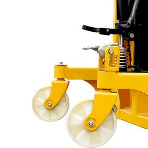 Carretilla elevadora hidráulica manual de 2 toneladas, apiladores de goma totalmente automáticos con sensores - Product Image 4