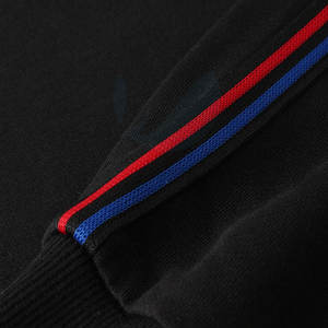 เสื้อสเวตเตอร์คอกลมสำหรับผู้ชายไซส์ใหญ่พิเศษผ้าฟลีซลำลองฤดูหนาวพิมพ์ลายสีพื้น - Product Image 5