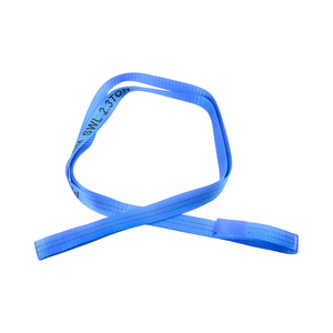 สลิง EN1492-1 100% เส้นเดียวผ้าโพลีเอสเตอร์แบบไม่มีขอบ - Product Image 1