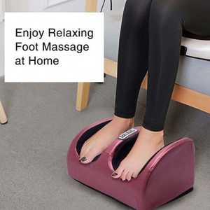 Masajeador Eléctrico para Pies y Pantorrillas con 12 Bolas de Masaje 3D, Rotación en Sentido Horario/Antihorario, Control de 4 Botones - Product Image 5