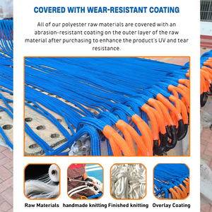 Chine Fabricant 1 pouce 20 pieds <span class=keywords><strong>4x4</strong></span> hors route voiture <span class=keywords><strong>sangle</strong></span> à arracher Nylon cinétique Double tressé récupération corde de remorquage - Product Image 3