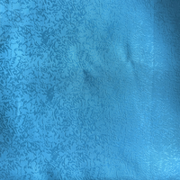 Nappe Jacquard en Polyester Bleu Ciel à Bord Festonné Élégante pour Baby Shower, Mariage et Fêtes
