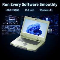 ODM OEM Notebook Robusto da 15,6 Pollici con Intel I5 I7 AMD GPS 4G 5G NFC IP65 Windows 11 Win 10 11, Computer Portatile Ultra Resistente
