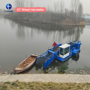 Fabricants de récolteuse de <span class=keywords><strong>roseaux</strong></span> écumoire de lentilles d'eau Machine de récolte de jacinthe d'eau pour couper <span class=keywords><strong>les</strong></span> mauvaises herbes dans la rivière et le <span class=keywords><strong>lac</strong></span> - Product Image 5
