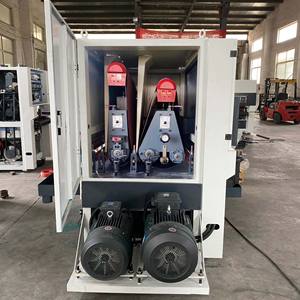 Chine ponceuse à bande large fabricant de papier de verre ponceuses à tambour travail du bois plancher de bois convoyeur à bande polissage ponceuse - Product Image 5