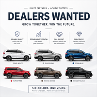 Nouveau Dongfeng Forthing T5L SUV 7 places, intérieur cuir de luxe, haute économie, pneus R18, vente flash