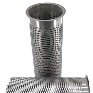 Tube filtrant en fibre métallique en acier inoxydable avec résistance à la corrosion et taille personnalisée - Product Image 1
