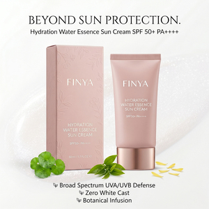 Protector Solar Vegano Orgánico con Centella, Vitamina C y Ácido Hialurónico, Sin Parabenos, Hidratante, Anti-Quemaduras Solares, Anti-Manchas, <span class=keywords><strong>Precio</strong></span> de Fábrica - Product Image 1