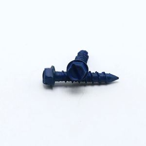 Tapcon/สกรูซีเมนต์ Hi <span class=keywords><strong>Lo</strong></span> สกรูสำหรับงานก่อสร้างสีฟ้า Ruspert Hex Head - Product Image 6