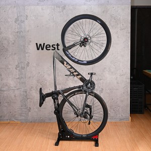 Soporte Plegable 3 en 1 para Bicicletas, Ajustable en Altura, para Reparación y Almacenamiento Vertical en Interiores, para Ruedas de 24-<span class=keywords><strong>29</strong></span> Pulgadas - Product Image 2