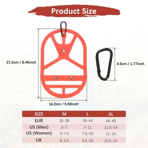 Clip <span class=keywords><strong>de</strong></span> fixation pour sac à dos et mousqueton pour chaussures <span class=keywords><strong>de</strong></span> <span class=keywords><strong>sport</strong></span>/chaussures à crampons - Rangement gain <span class=keywords><strong>de</strong></span> place pour voyages et sports <span class=keywords><strong>de</strong></span> plein air - Product Image 2