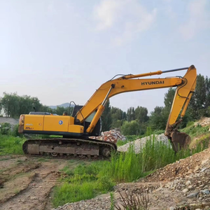 Excavatrice sur chenilles d'occasion Hyundai 305LC-7 d'origine coréenne, moteur, boîte de vitesses, moteur, puissance de 190 kW, poids opérationnel de 30 tonnes - Product Image 2