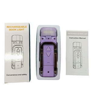 Nueva Lámpara de Lectura USB Recargable con Clip 2026 - Lámpara de Noche para Amantes de los Libros, Diseño Plegable y Portátil - Product Image 2