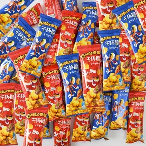 Chips de Maíz Crujientes Cheetos, Sabor a Bistec Japonés, Papas Fritas, Aperitivos Exóticos Americanos de Pavo, Cheetos Picantes 25g - Product Image 2
