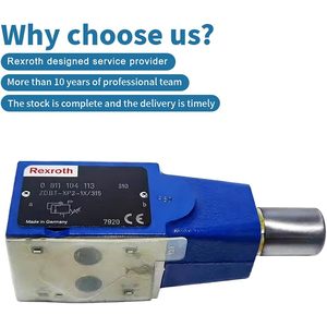 วาล์วไฮดรอลิก Rexroth ZDBT-XP2 วาล์วควบคุมแรงดัน 315 บาร์ แบบสองทาง ผลิตในเยอรมนี - Product Image 2