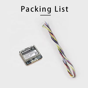 RUSHFPV GNSS Pro Mini Micro M10 โมดูล GPS 10HZ พร้อมเสาอากาศเซรามิกในตัว สำหรับโดรน RC FPV Freestyle อะไหล่ DIY - Product Image 4
