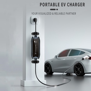 Nueva Estación de Carga Rápida para Vehículos Eléctricos, Portátil, Monofásica, de Nivel 2, 3.5KW, 3.5M, 16A - Product Image 4